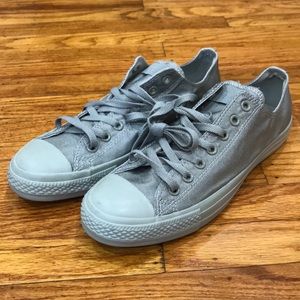 NEW Converse All Star All Grey Low Top Sneakers